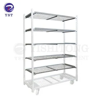 वायर मेष नर्सरी ट्रॉली