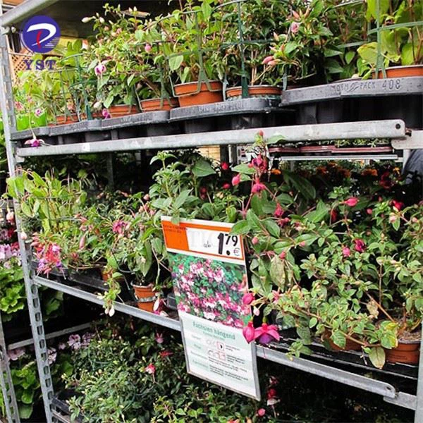 Flower Plant Nursery Rack Trolley