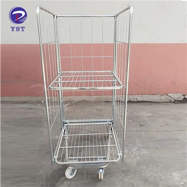 व्यापारिक वस्तु पिंजरा ट्रॉलियाँ